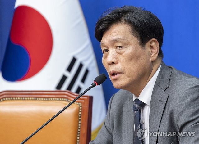 민주당 조승래 총괄선대본부장 기자간담회