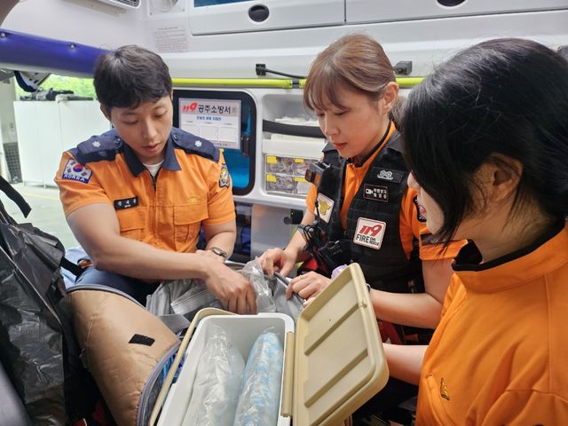 폭염 119구급대
