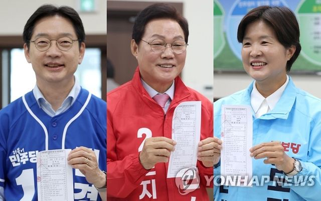 김경수·박완수·전희영 후보