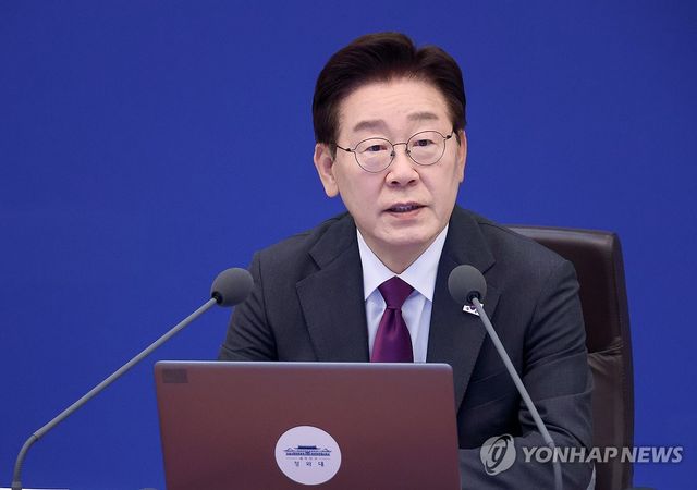 이재명 대통령, 수석보좌관회의 발언