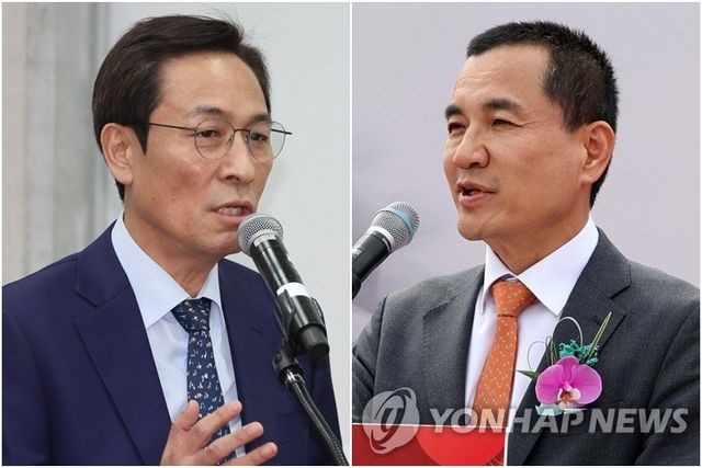 우상호·김진태 후보