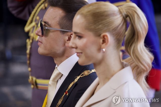 다니엘 노보아 에콰도르 대통령 부부