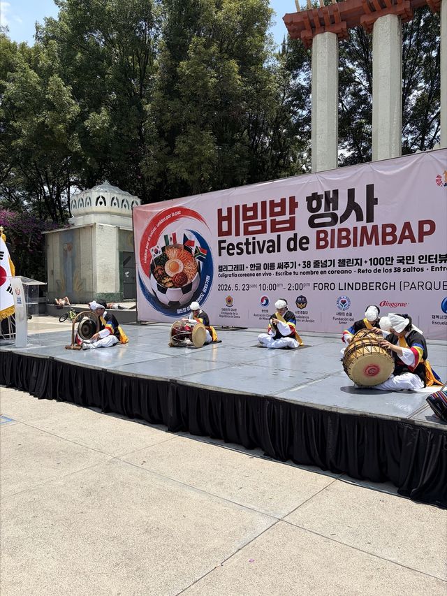 월드컵 성공 및 한반도 평화기원 평화통일 비빔밥 행사