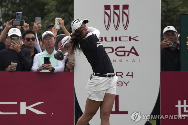 2024년 LPGA 상하이 대회 경기 모습