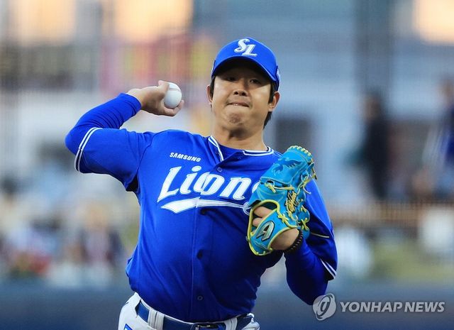 투구하는 양창섭