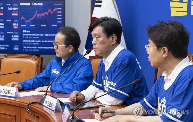 민주당 총괄선거대책본부장 기자간담회