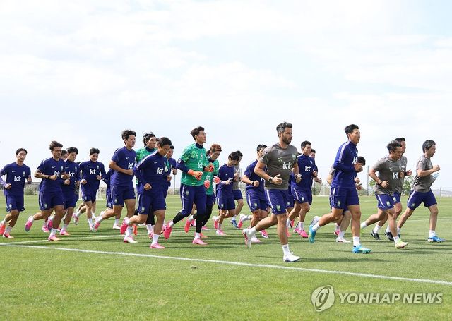 대표팀 합류한 손흥민