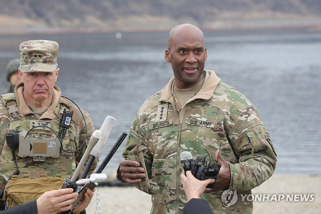 브런슨 한미연합사령관
