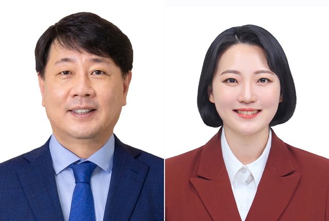 부평구청장 더불어민주당 차준택 후보와 국민의힘 이단비 후보