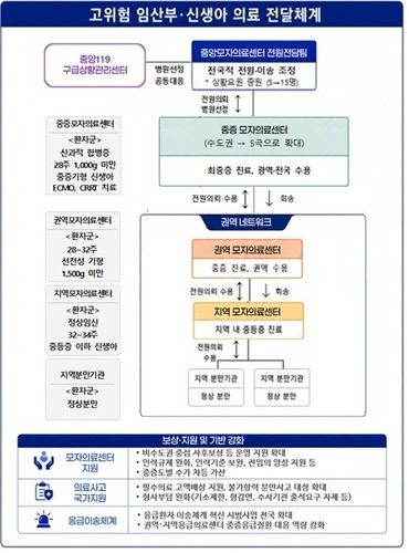 고위험 임산부·신생아 의료 전달체계 개선방안