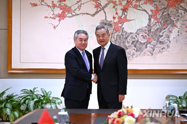 중국-키르기스스탄 외교수장 회담