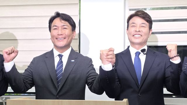 대전 서구청장 후보 단일화 합의