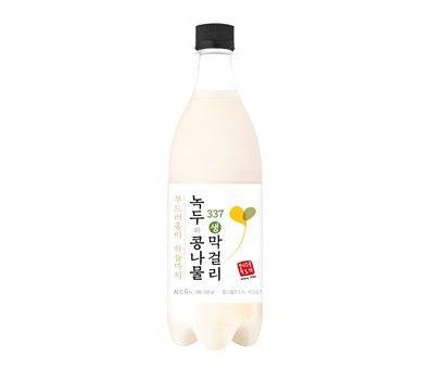 녹두와 콩나물 막걸리 