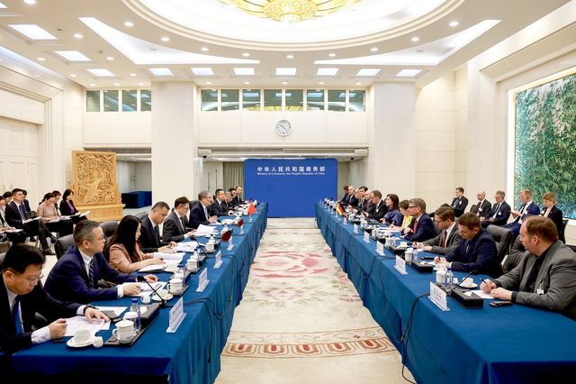 27일 중국 상무부장과 독일 경제에너지장관 회동