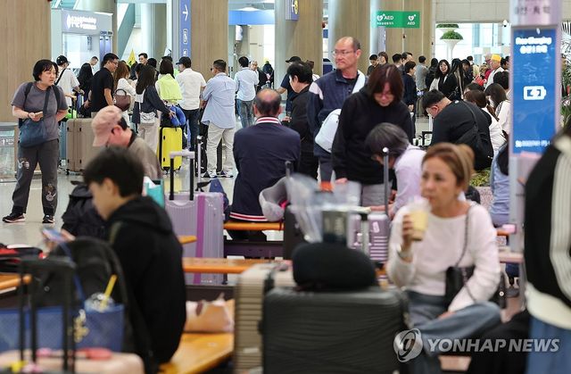 한국 찾은 외국인 관광객들