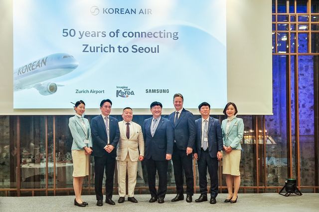 대한항공, 취리히 취항 50주년…내달부터 보잉 787-10 투입