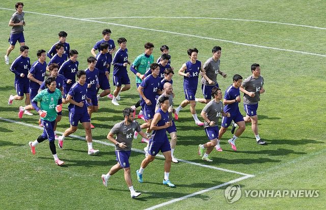 본격적인 몸풀기