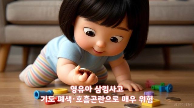 [질병관리청 영유아 손상 예방법 영상 갈무리]