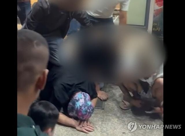 프놈펜서 체포된 한국인 대학생 살해 주범과 일당