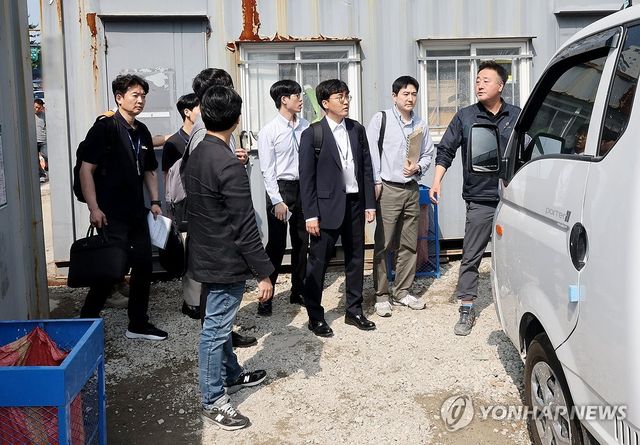 서소문고가 붕괴사고 관련 현장 사무실 등 압수수색
