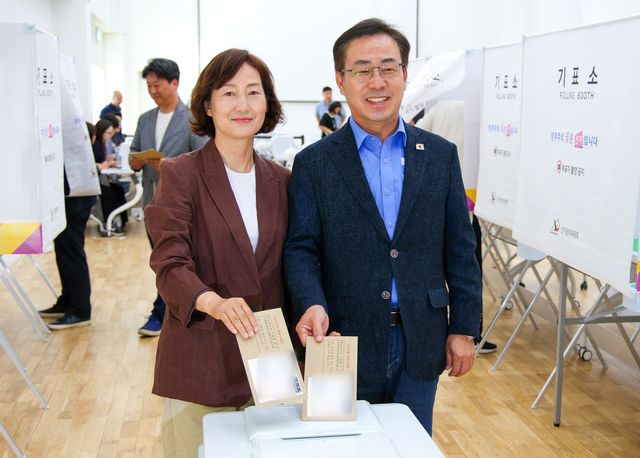 강삼영 후보 사전투표