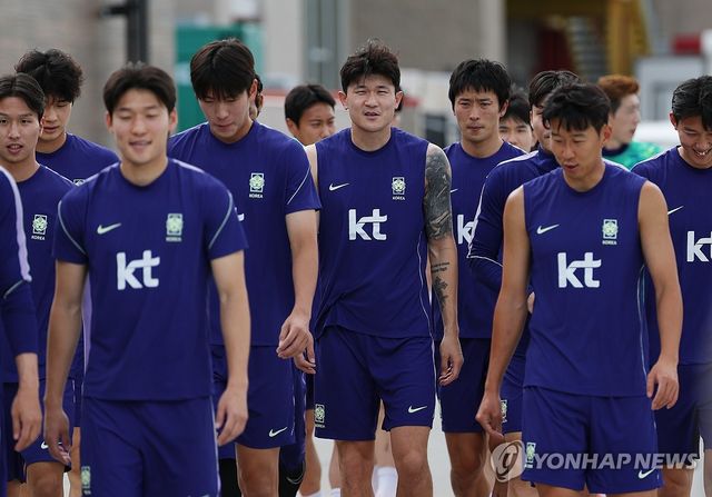 김민재, 대표팀 합류