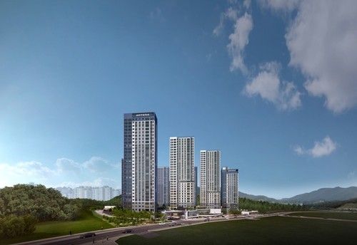 남양주왕숙2 A-1블록 '왕숙 아테라' 투시도