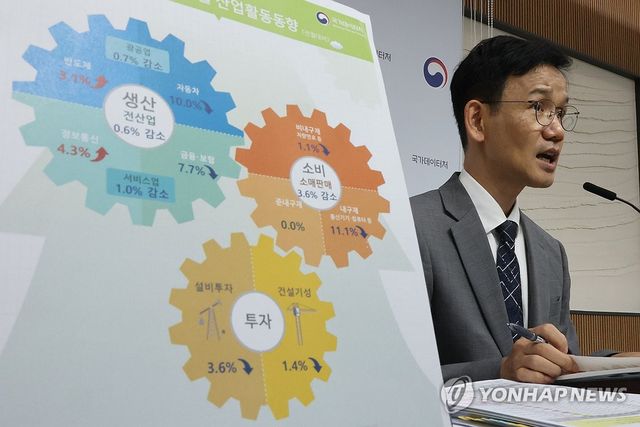 중동 전쟁 영향...4월 생산·투자·소비 '트리플 감소'