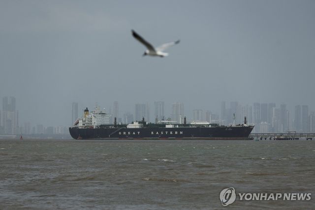 호르무즈 해협 빠져나온 인도 LPG 운반선