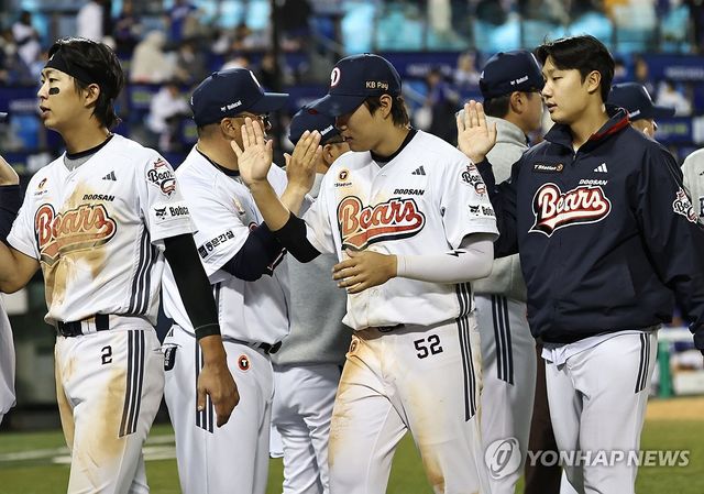 8-5 승리 거둔 두산