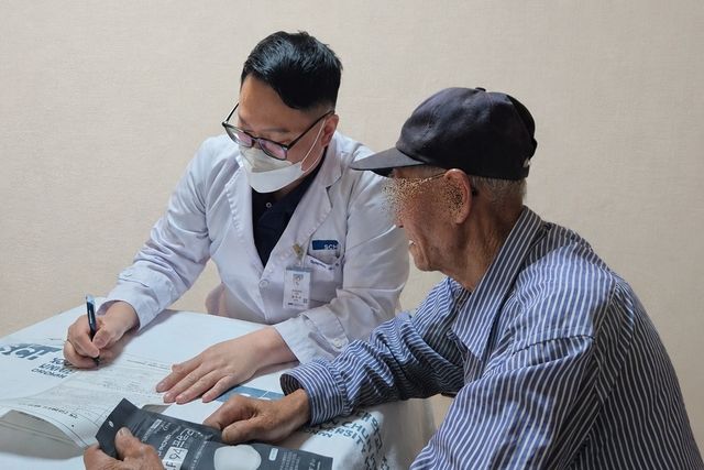 과거 석면 건강영향조사 모습