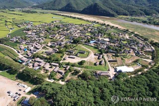 안동 하회마을 전경
