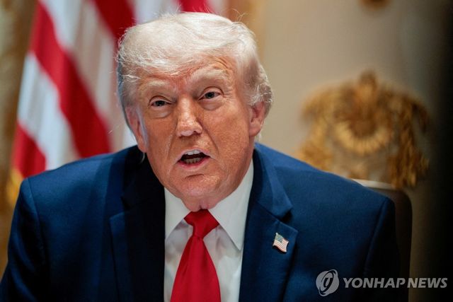 도널드 트럼프 미국 대통령
