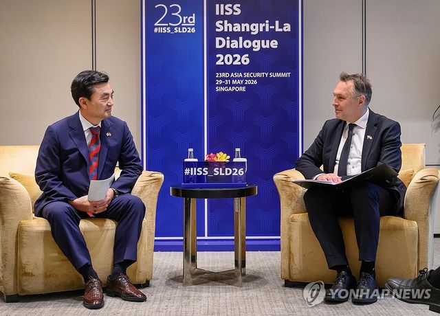 안규백 장관, 노르웨이 국방장관과 회담