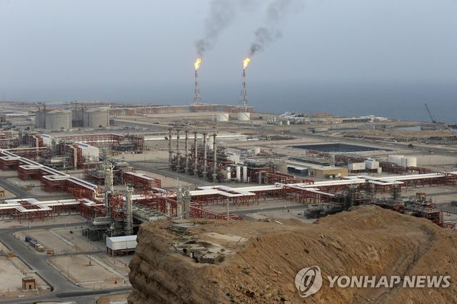 이란 아살루예 석유화학 단지