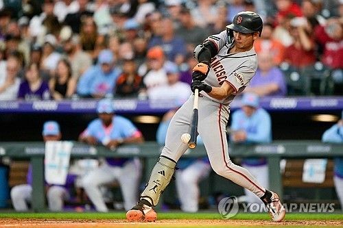 3안타를 터뜨린 이정후