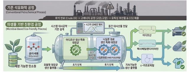친환경 나일론 원료 생산 설명 그림