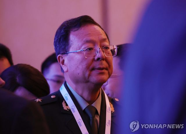 아시아안보회의에 참석한 멍샹칭 중국 국방대 교수