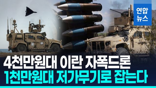 [영상] 15억짜리 미사일 대신…美, 1천만원대 저가무기로 드론 격추 - 2