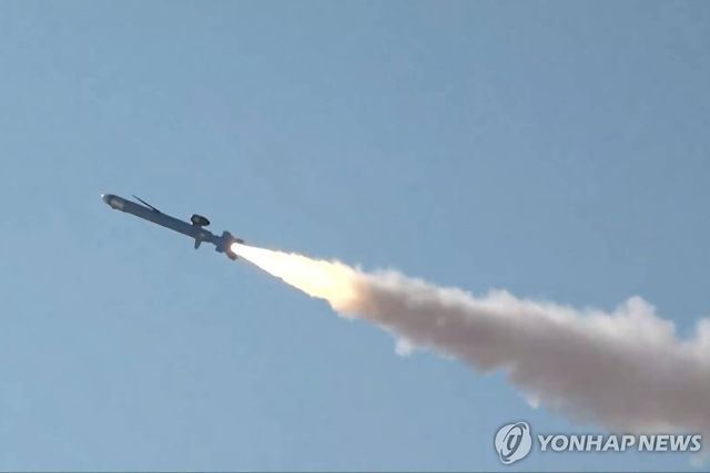 이란 혁명수비대의 순항 미사일 발사 훈련(기사와 직접 관련 없음)