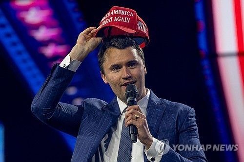 암살된 보수 활동가 찰리 커크