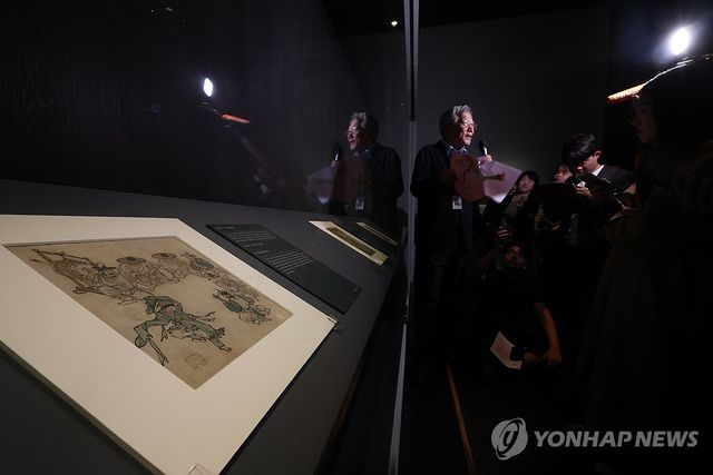 단원 김홍도의 '단원풍속도첩'