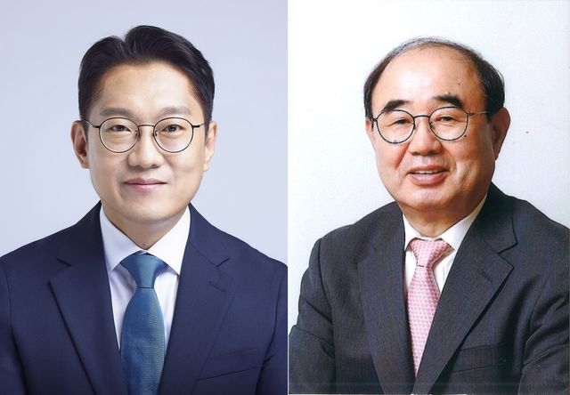 인천 계양을 더불어민주당 김남준 후보(왼쪽)와 국민의힘 심왕섭 후보