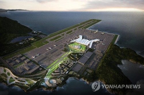 가덕도신공항 조감도