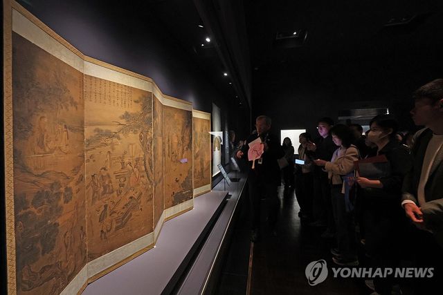 단원 김홍도의 '서원아집도'