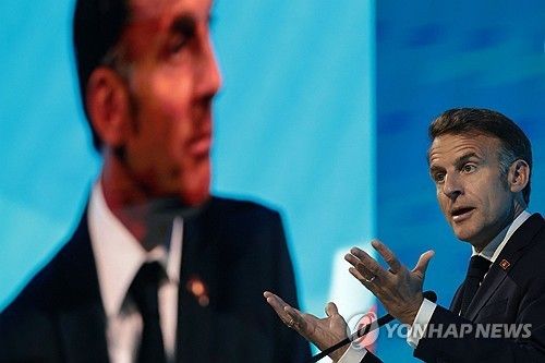 마크롱 프랑스 대통령 [AFP 연합뉴스] 