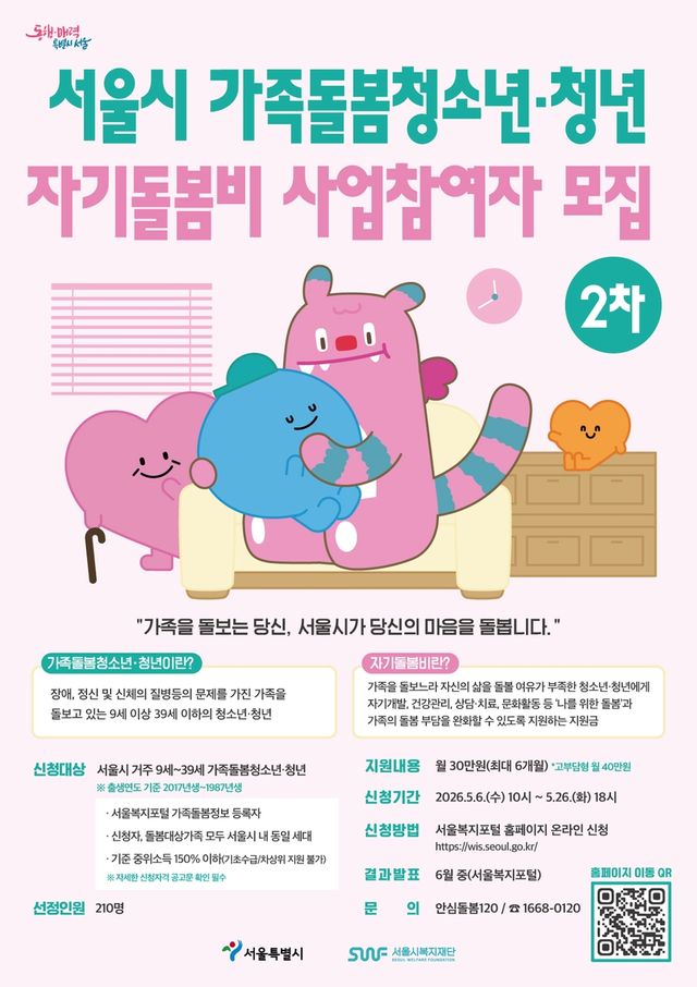 '자기돌봄비' 지원사업
