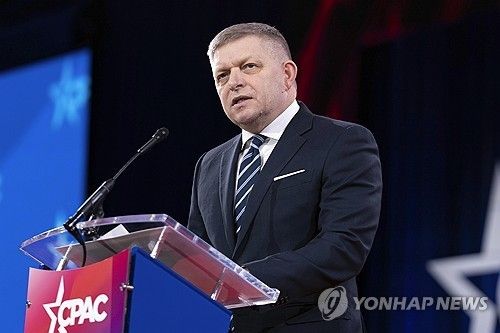 로베르트 피초 슬로바키아 총리 [AP 연합뉴스 자료사진. 재판매 및 DB 금지] 