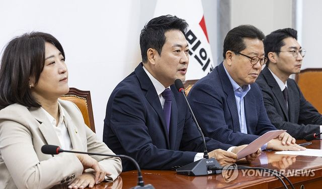 국민의힘 장동혁 대표, 검찰 조작기소 특검 추진 강력 비판