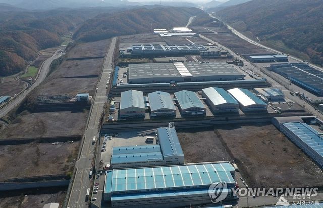 지역 산업단지 전경